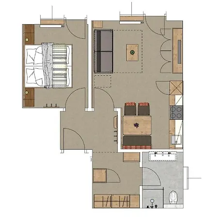 Apartments & Garni Alpenrose Obertauern Exterior foto